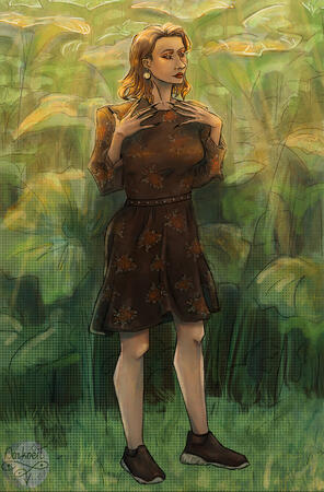 приклад кольорового арту з фоном